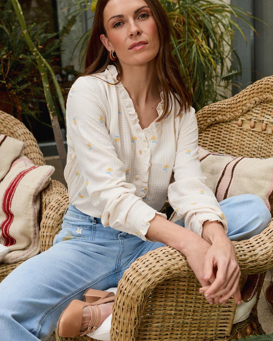 Camicia con stampa Marga