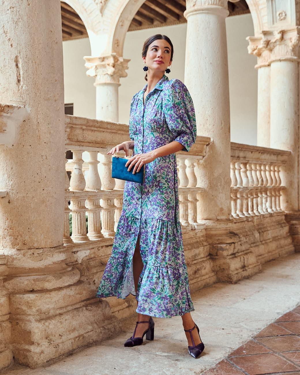 Vestito Fiori Mar