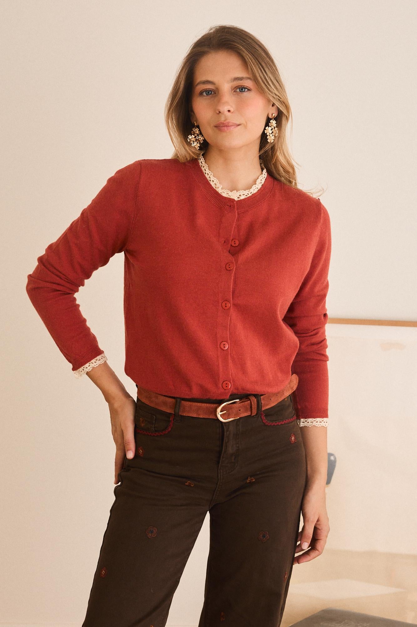 Maglione in maglia Verna