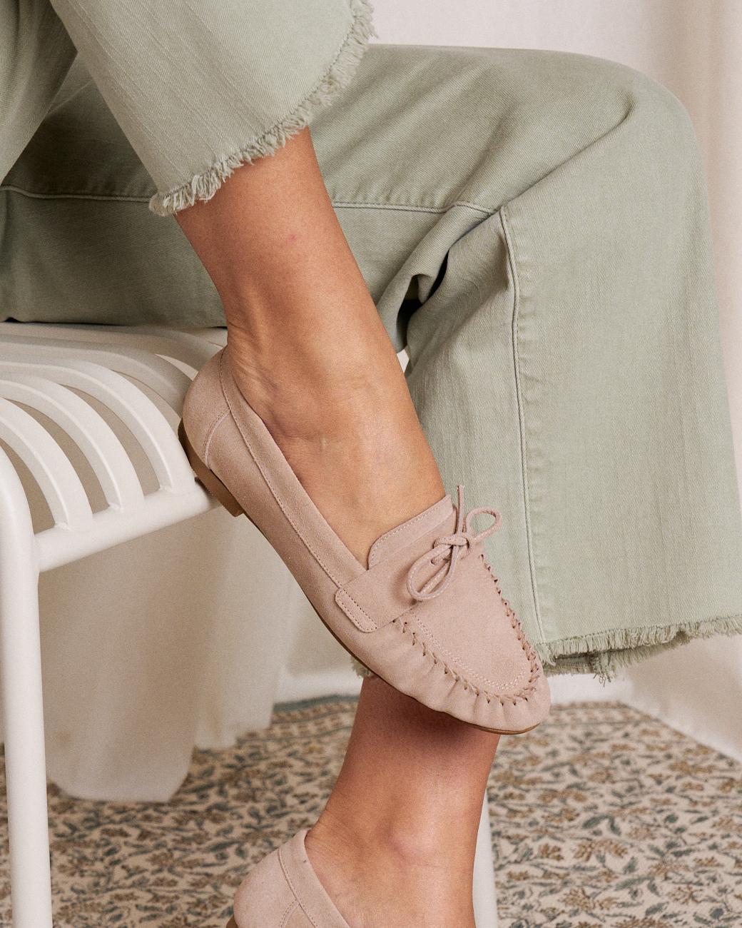 Mocassino beige Bruna