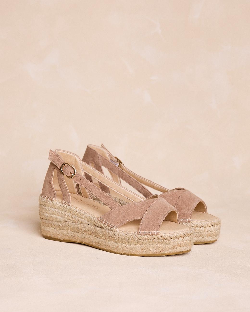 Espadrillas con zeppa Noèmie