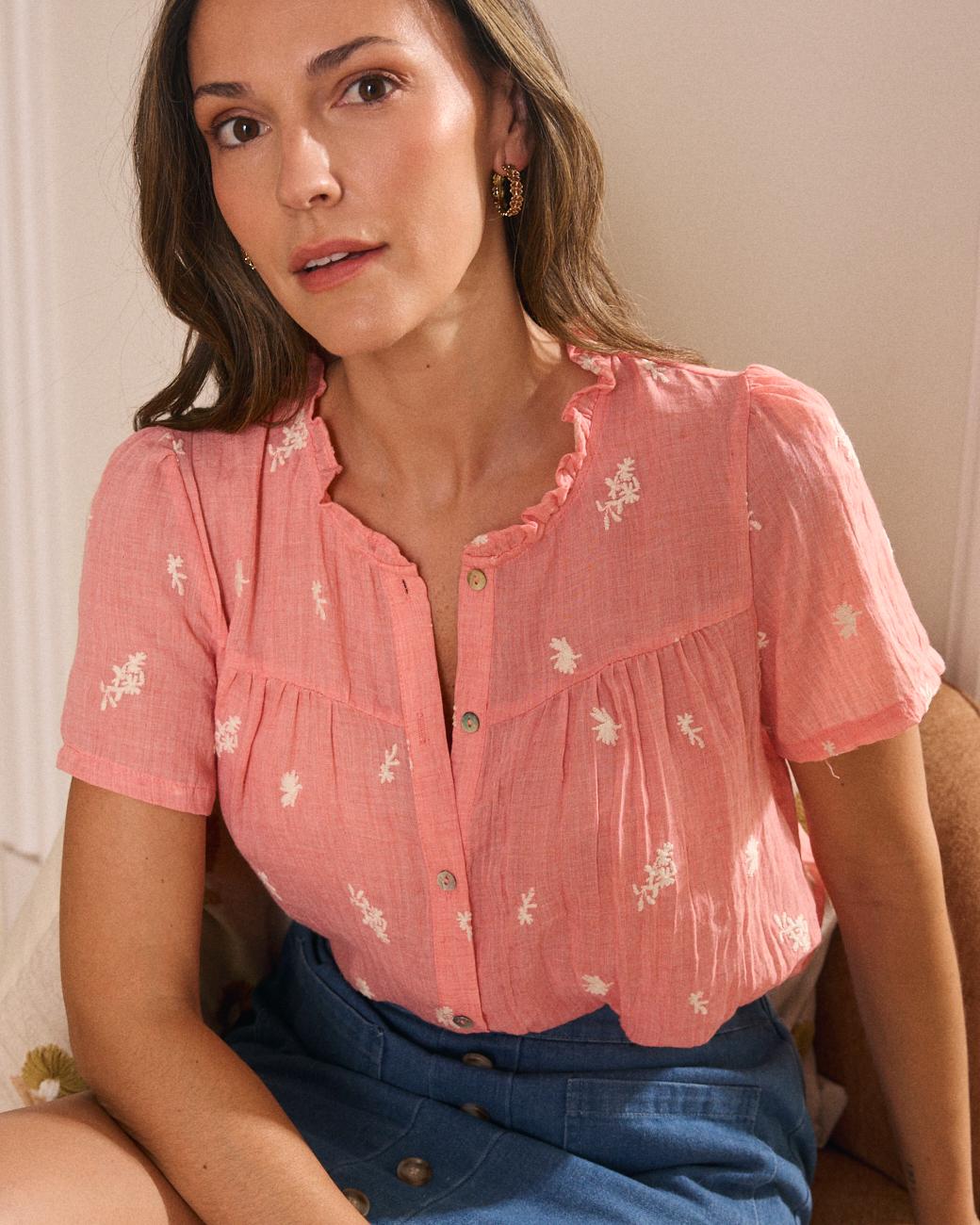 Camicia Ricamata Liara
