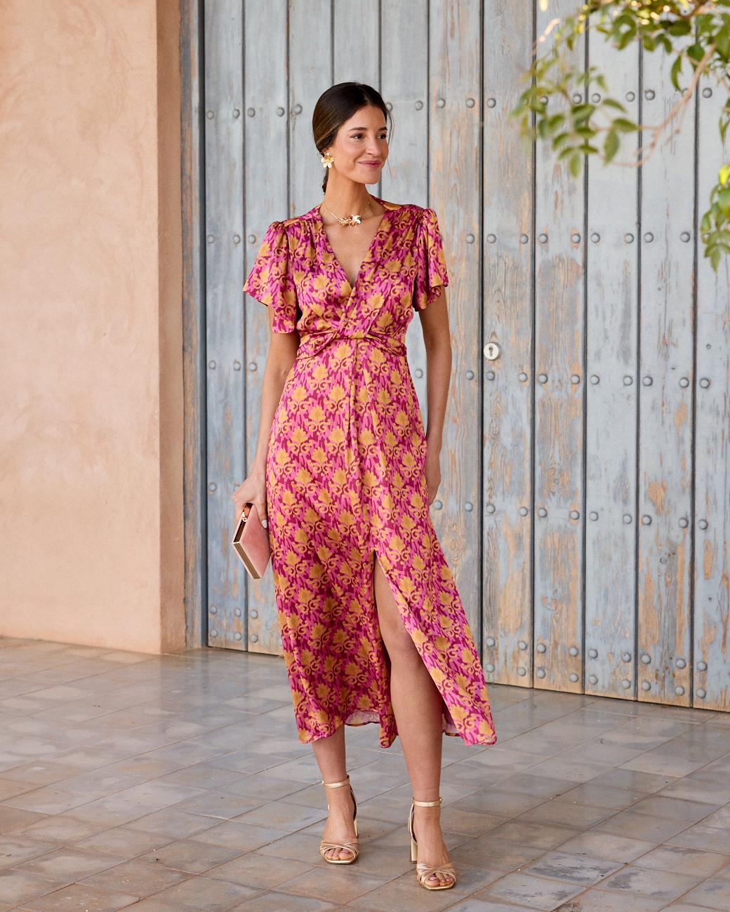 Vestito con scollo Nicoletta