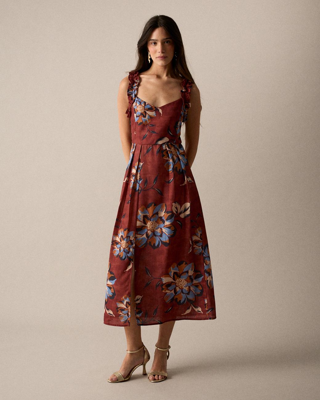 Vestito rosso Tere