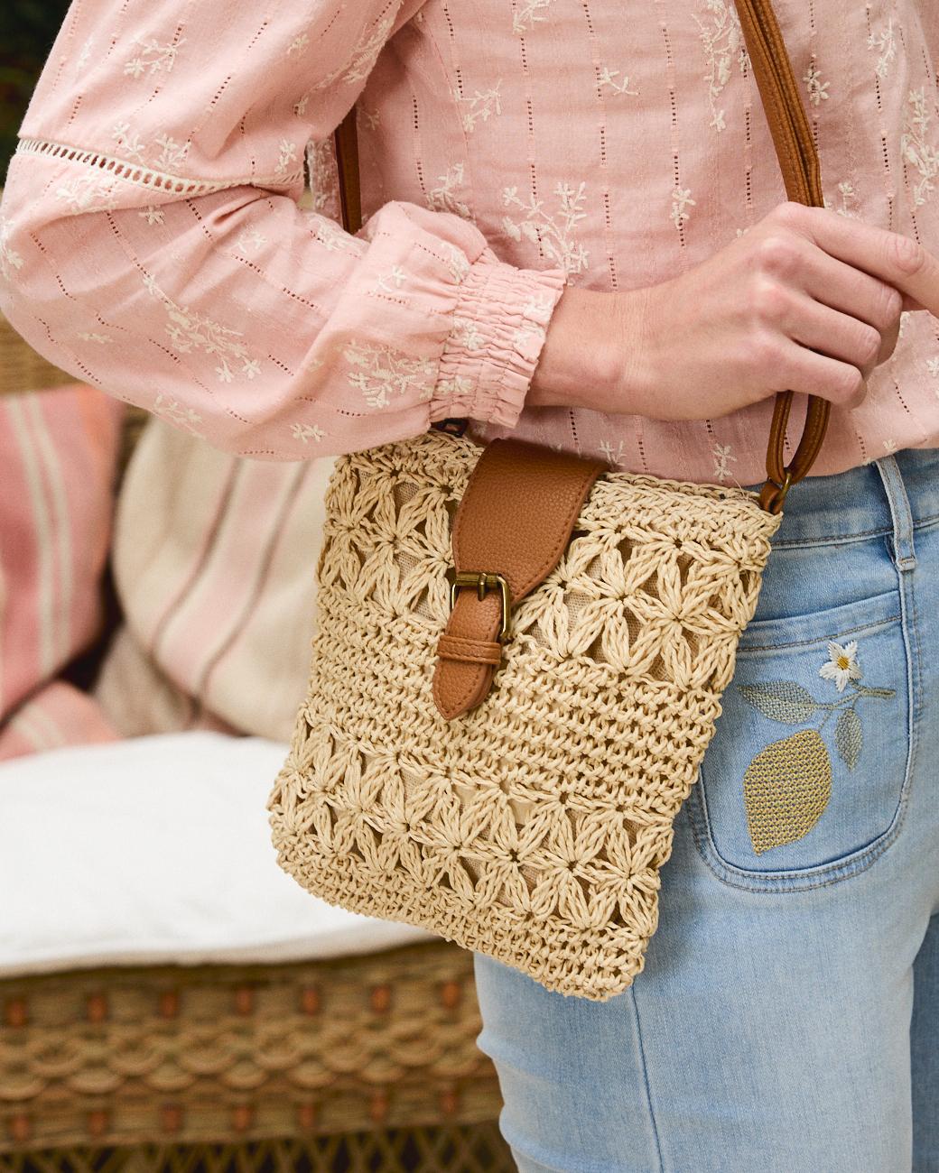 Borsa in Rafia Malen