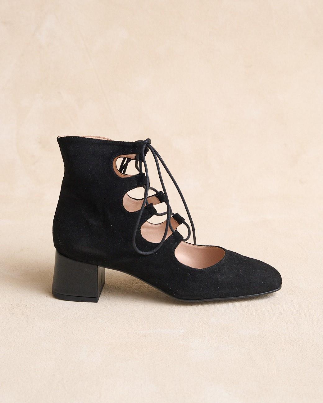 Stivaletto con lacci Gulina