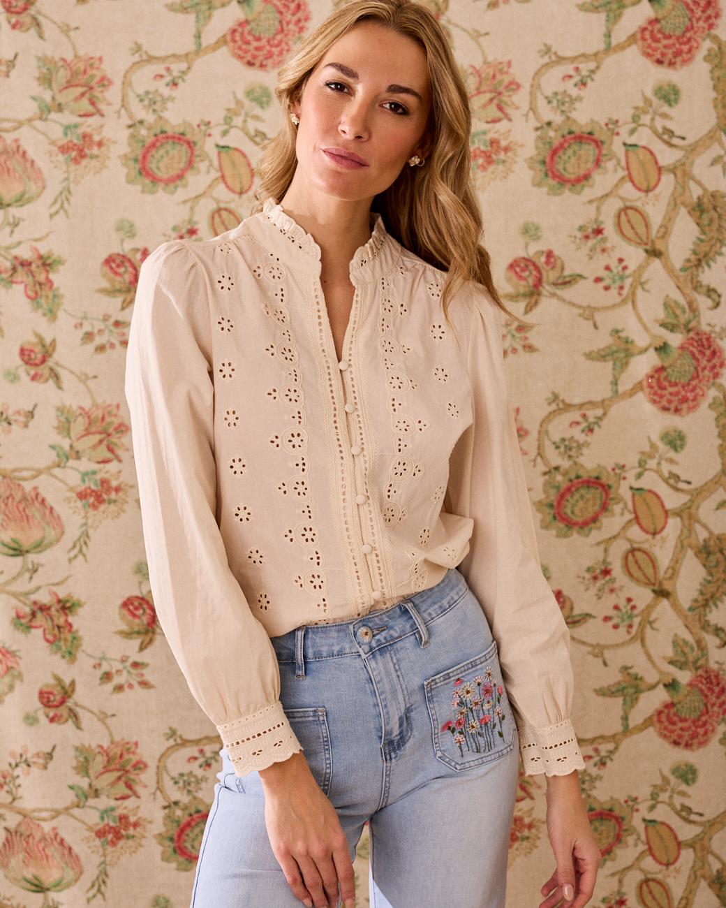 Camicia con pizzo María