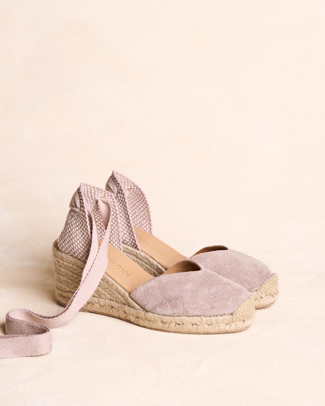 Espadrillas con zeppa Martina