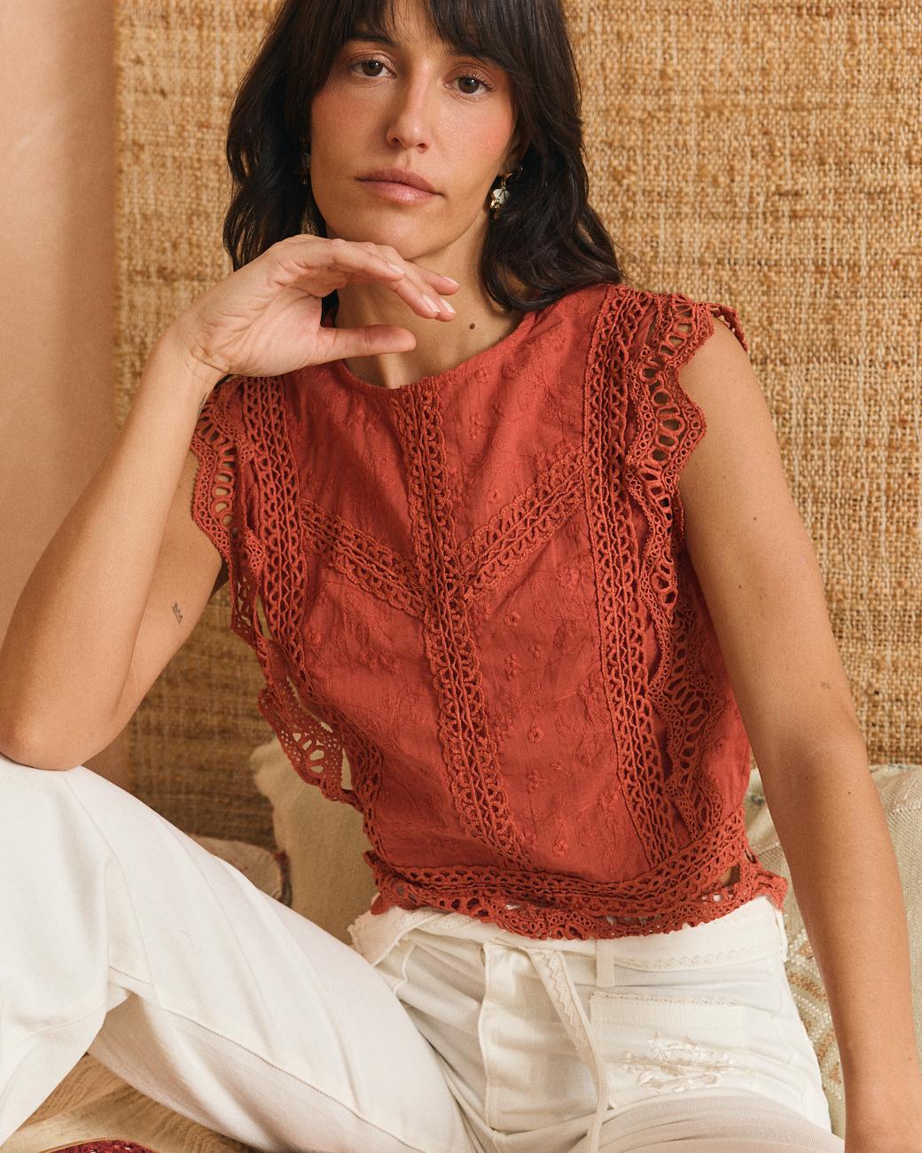 Blusa in maglia Tana
