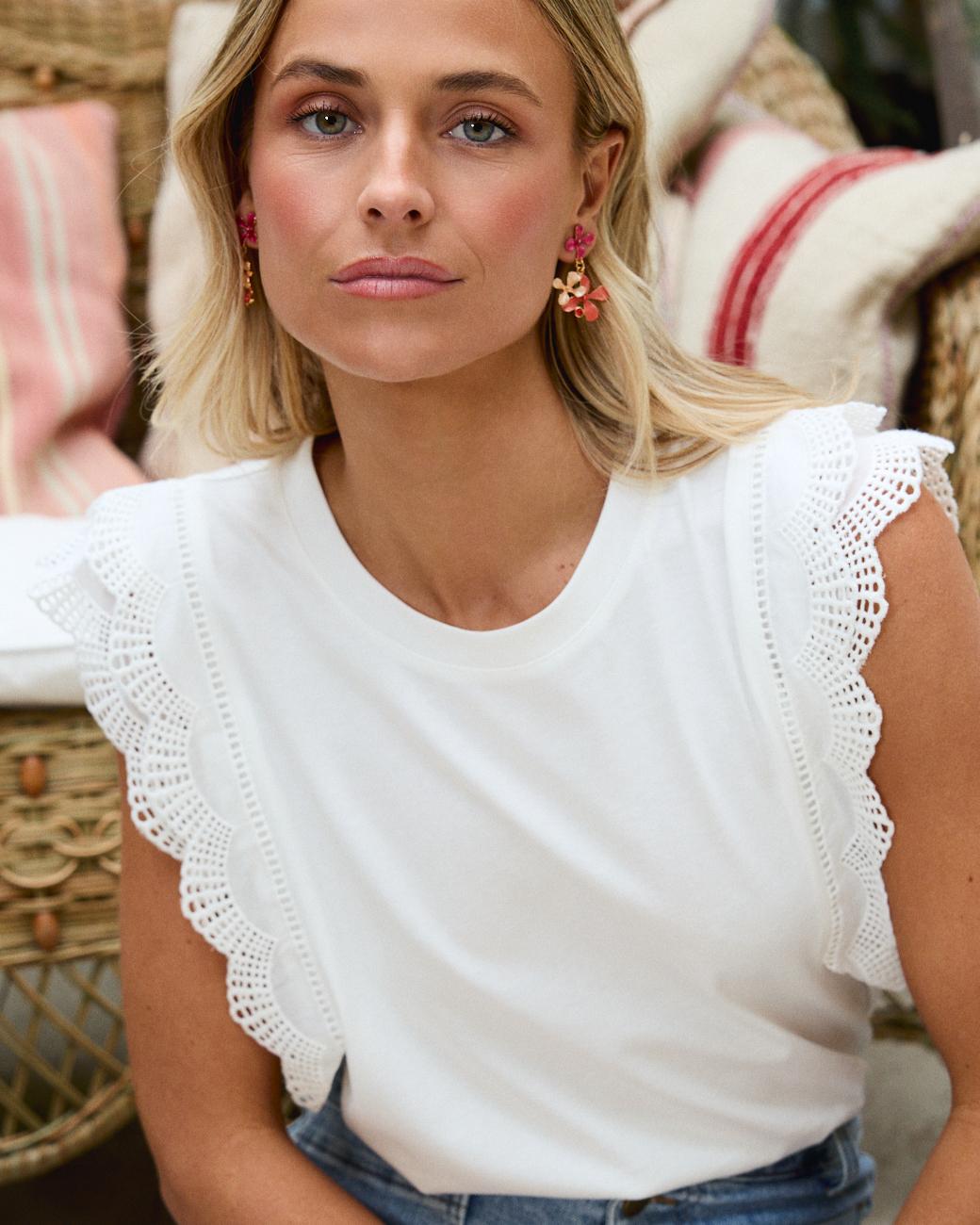 T-shirt Pizzo Carol