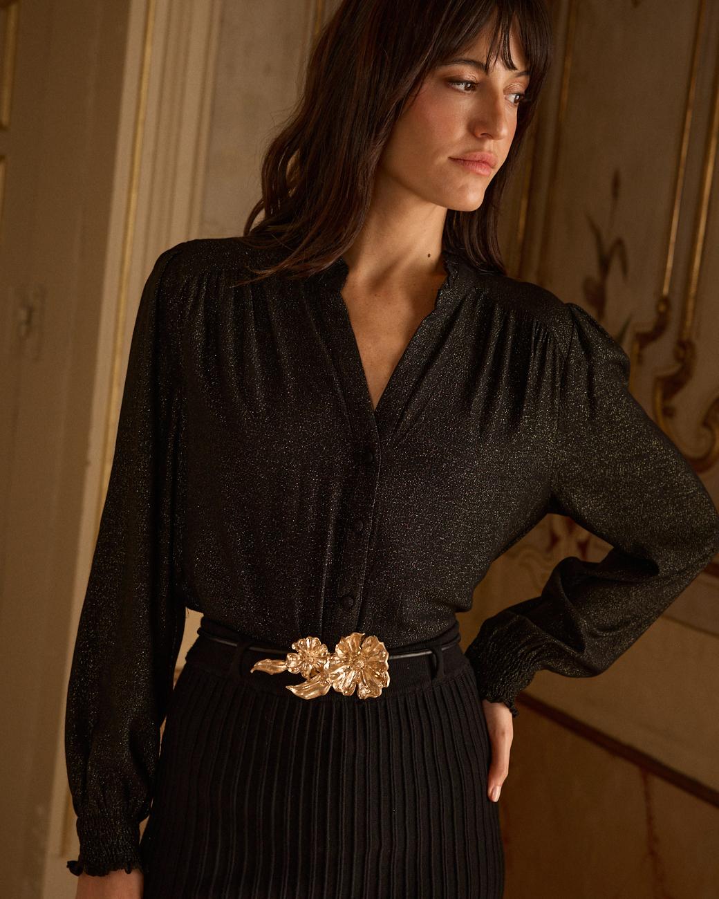 Camicia lurex Stella