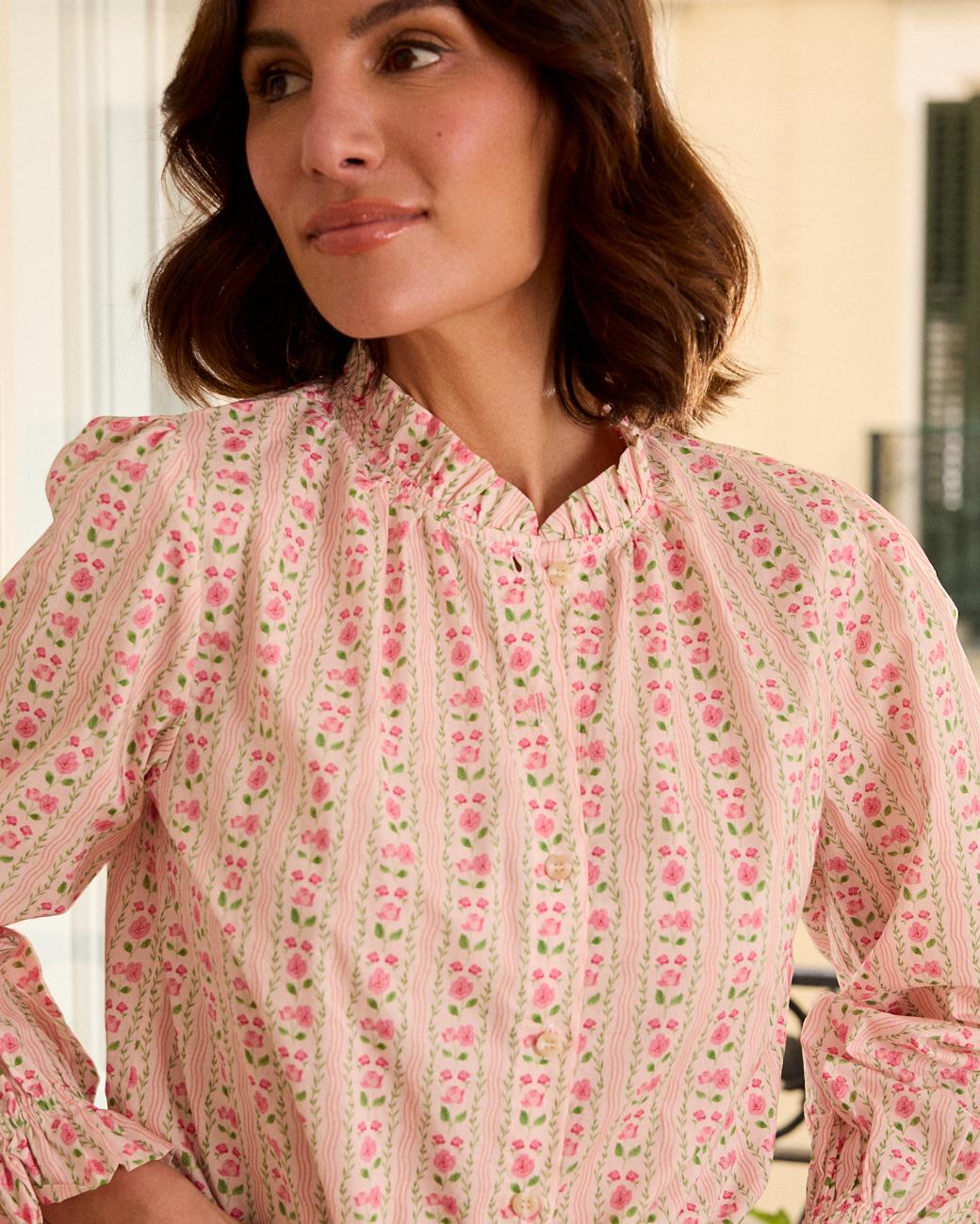 Camicia con Fiori Roberta