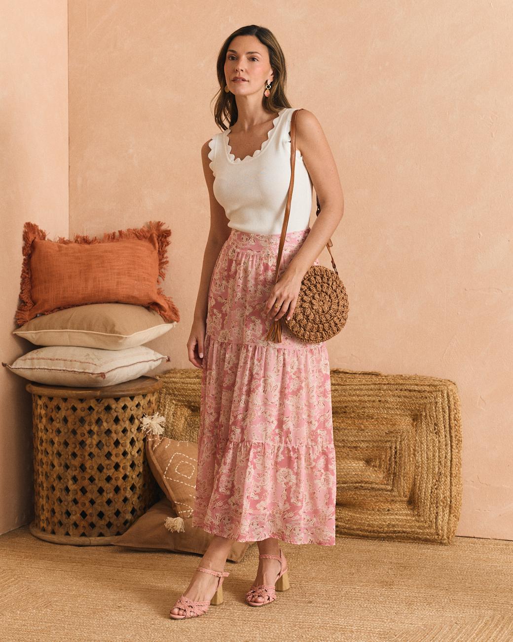 Borsa in rafia Becca