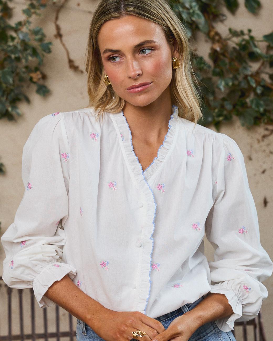 Camicia a righe Rocío
