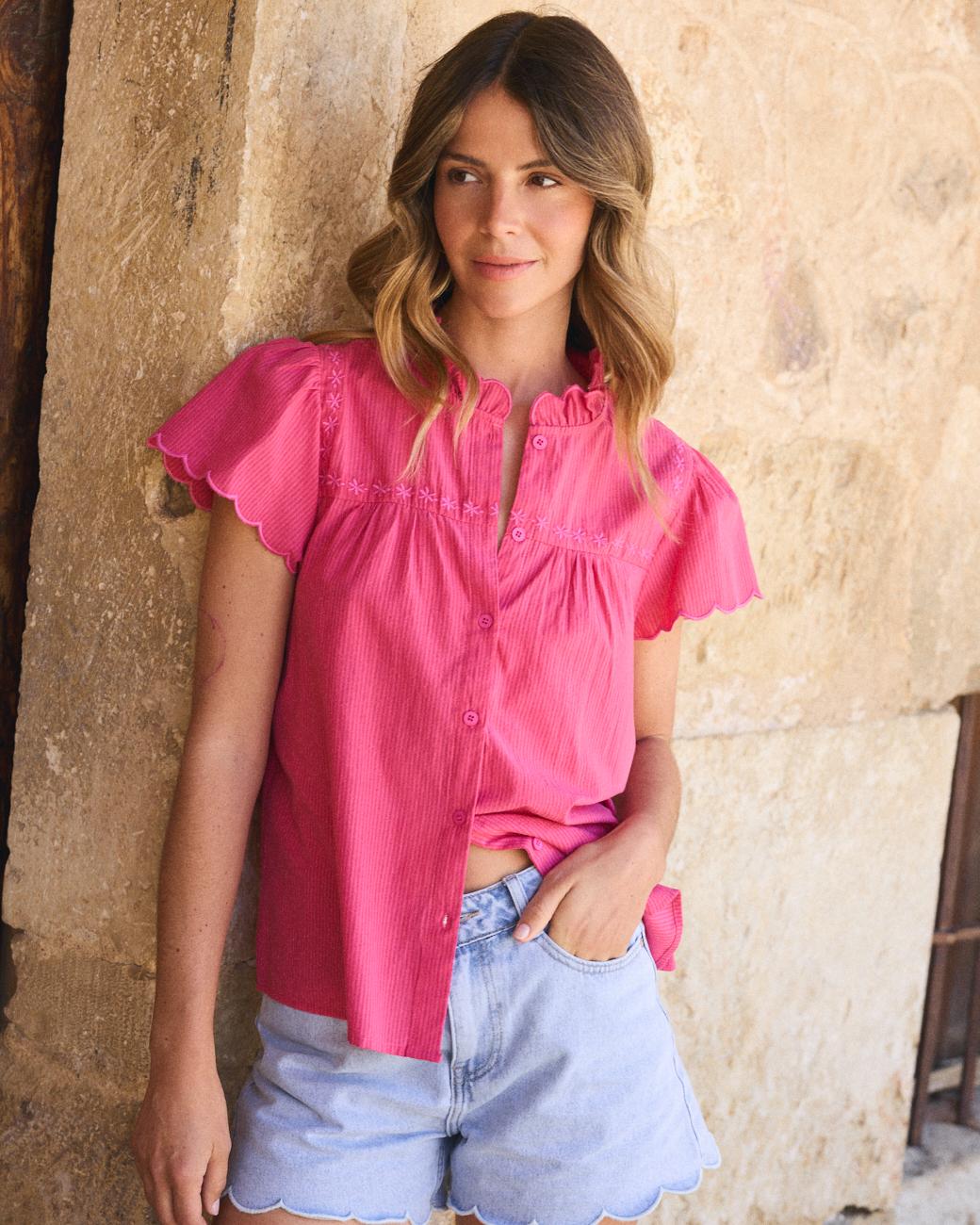Camicia Ricamata Hilaria