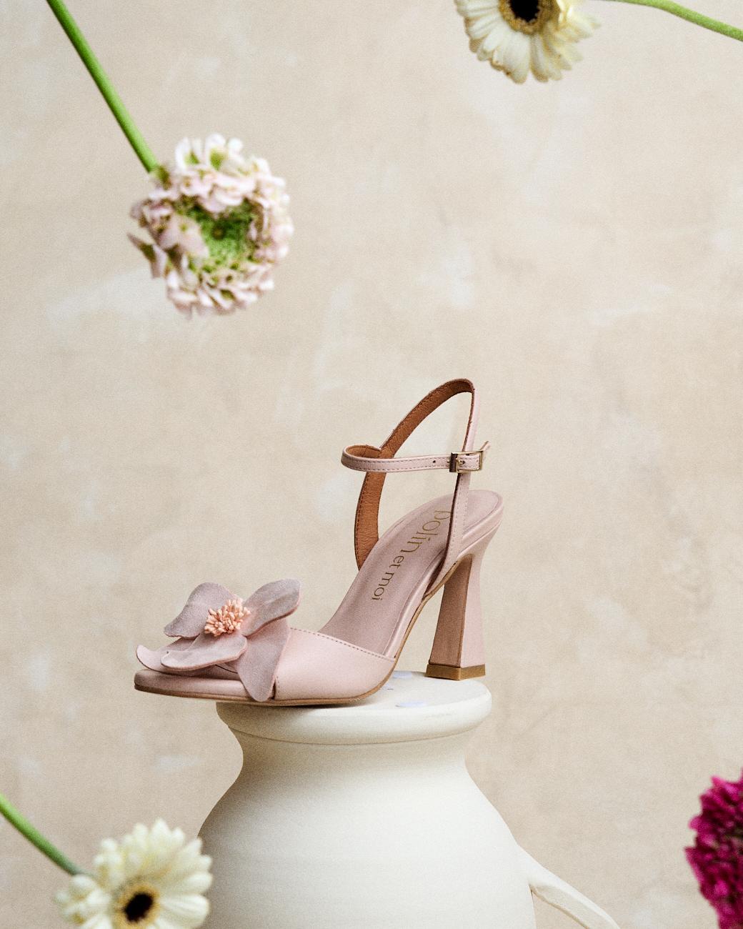 Sandali per Invitata Rosa