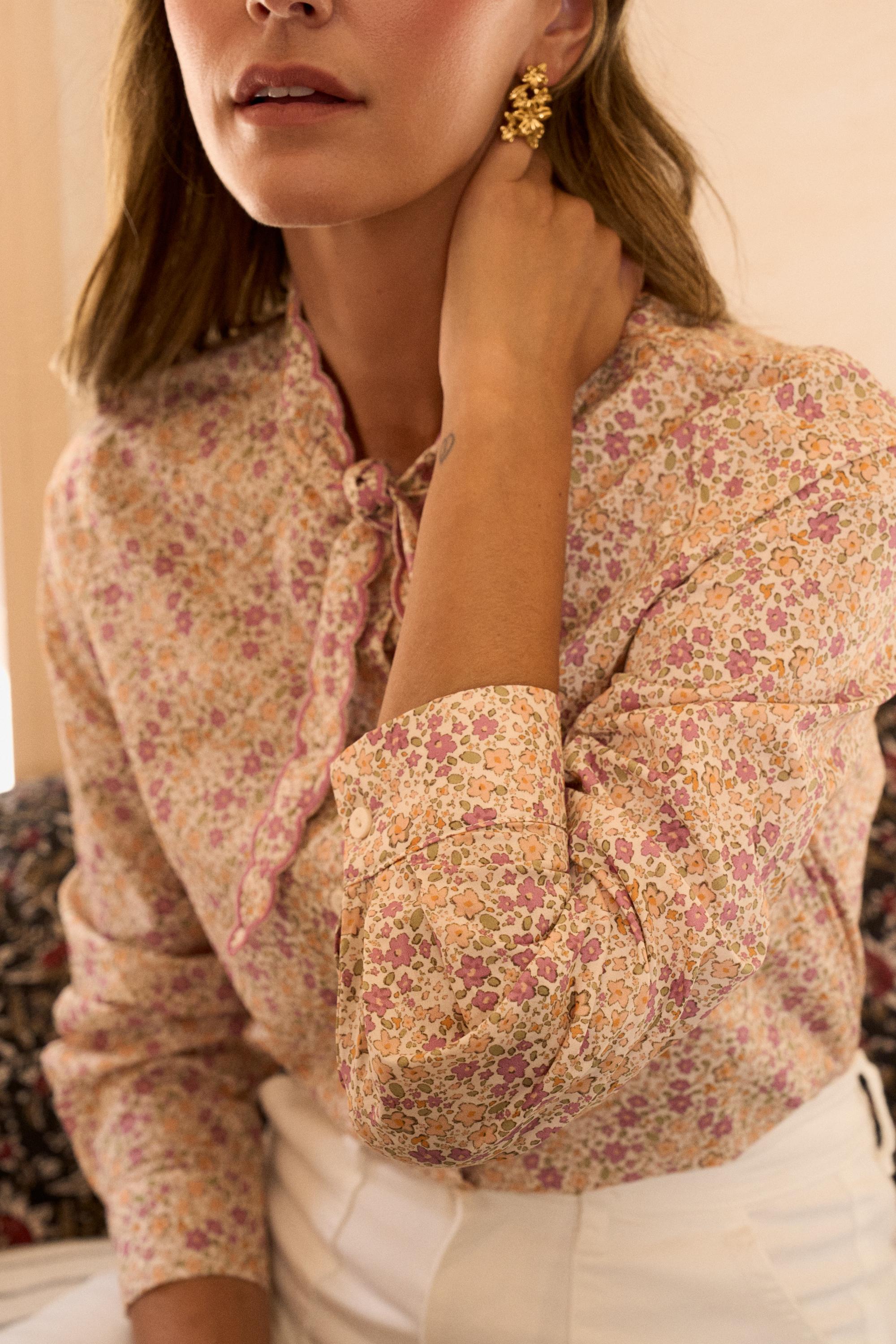 Camicia stampata Nieva