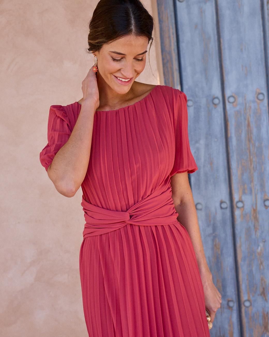 Vestito Plissettato Candela