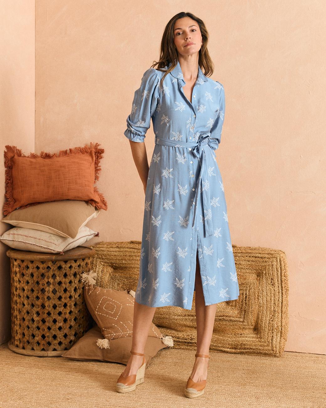 Vestito celeste Virgi