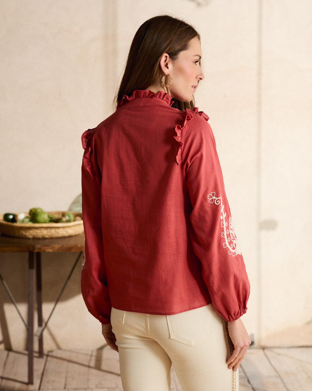 Camicia con polsini Graciela