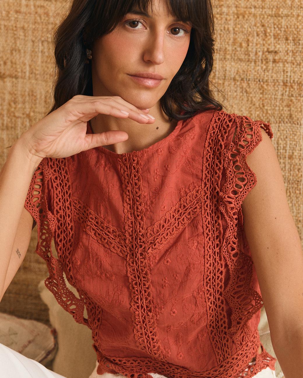 Blusa in maglia Tana
