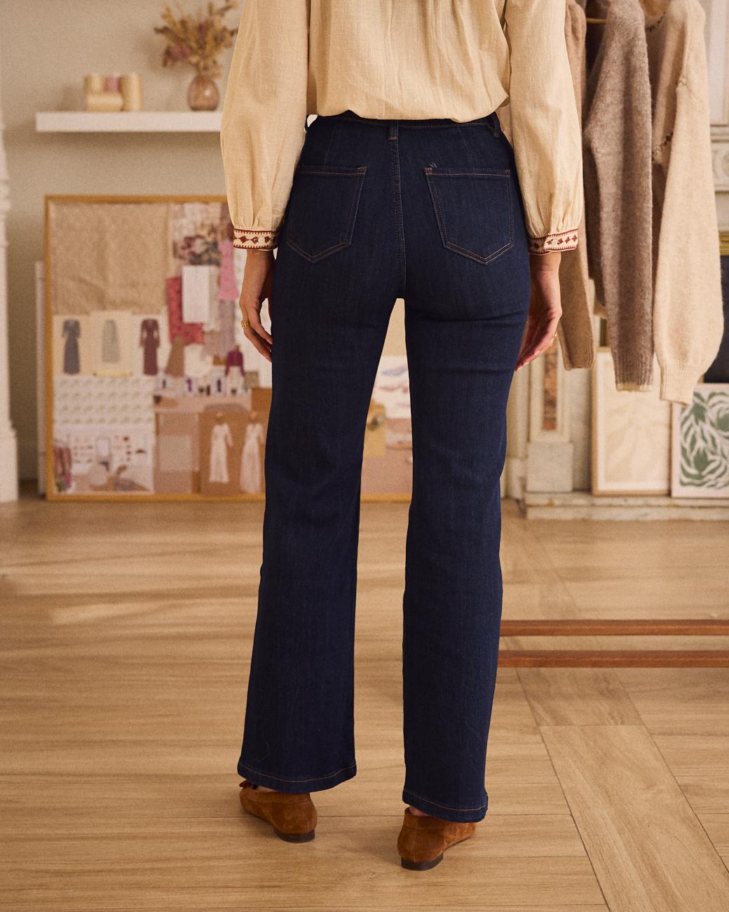 Jeans con Bottoni Lucy