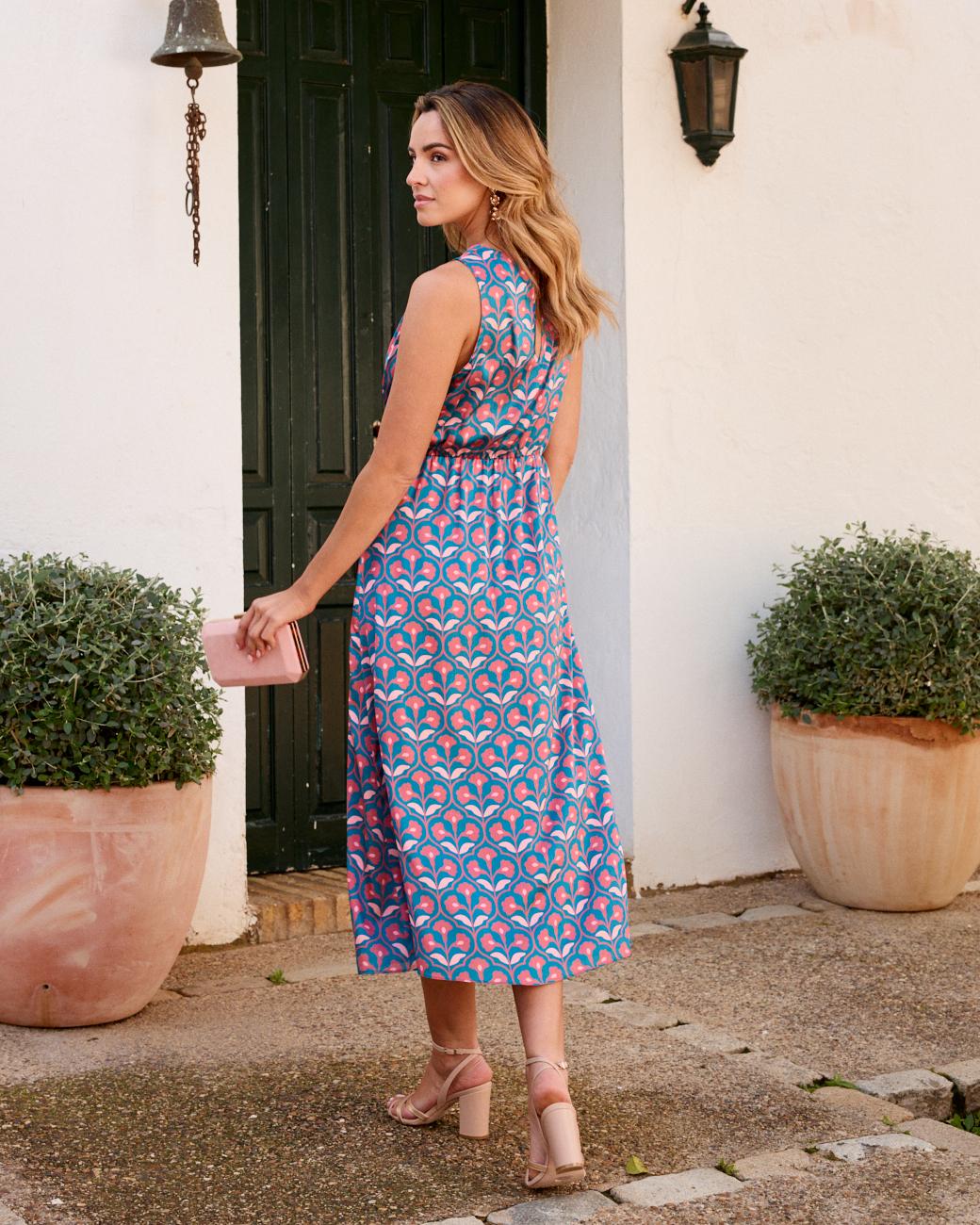 Vestito con stampa Arianna