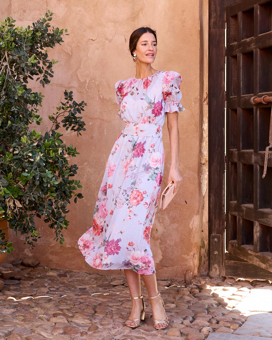Vestito a Fiori Capuccine