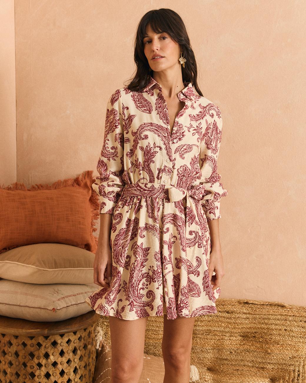 Vestito Corto Cerise