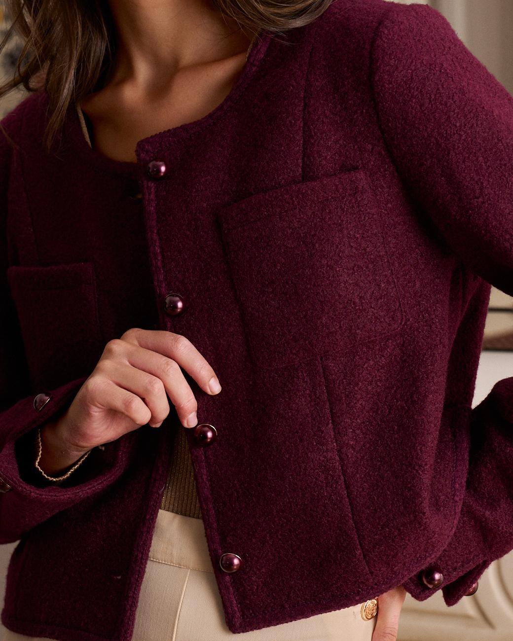 Giacca Bordeaux Lorel