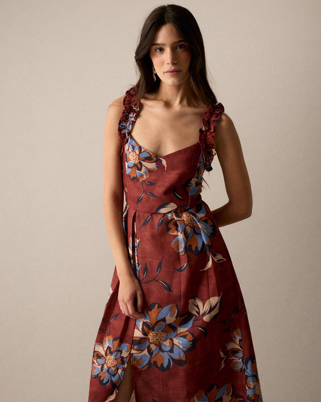 Vestito rosso Tere