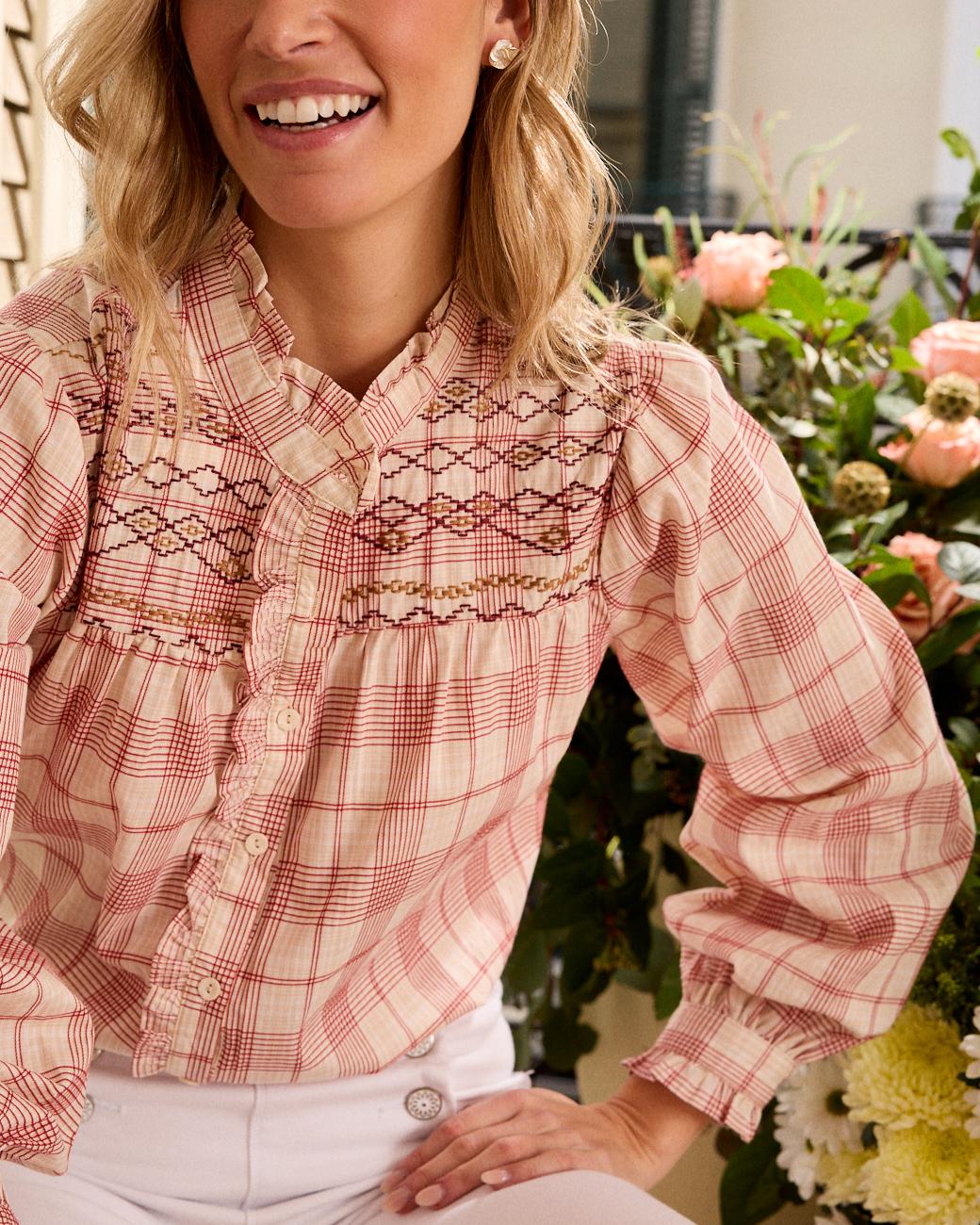Camicia a Quadri Camelia