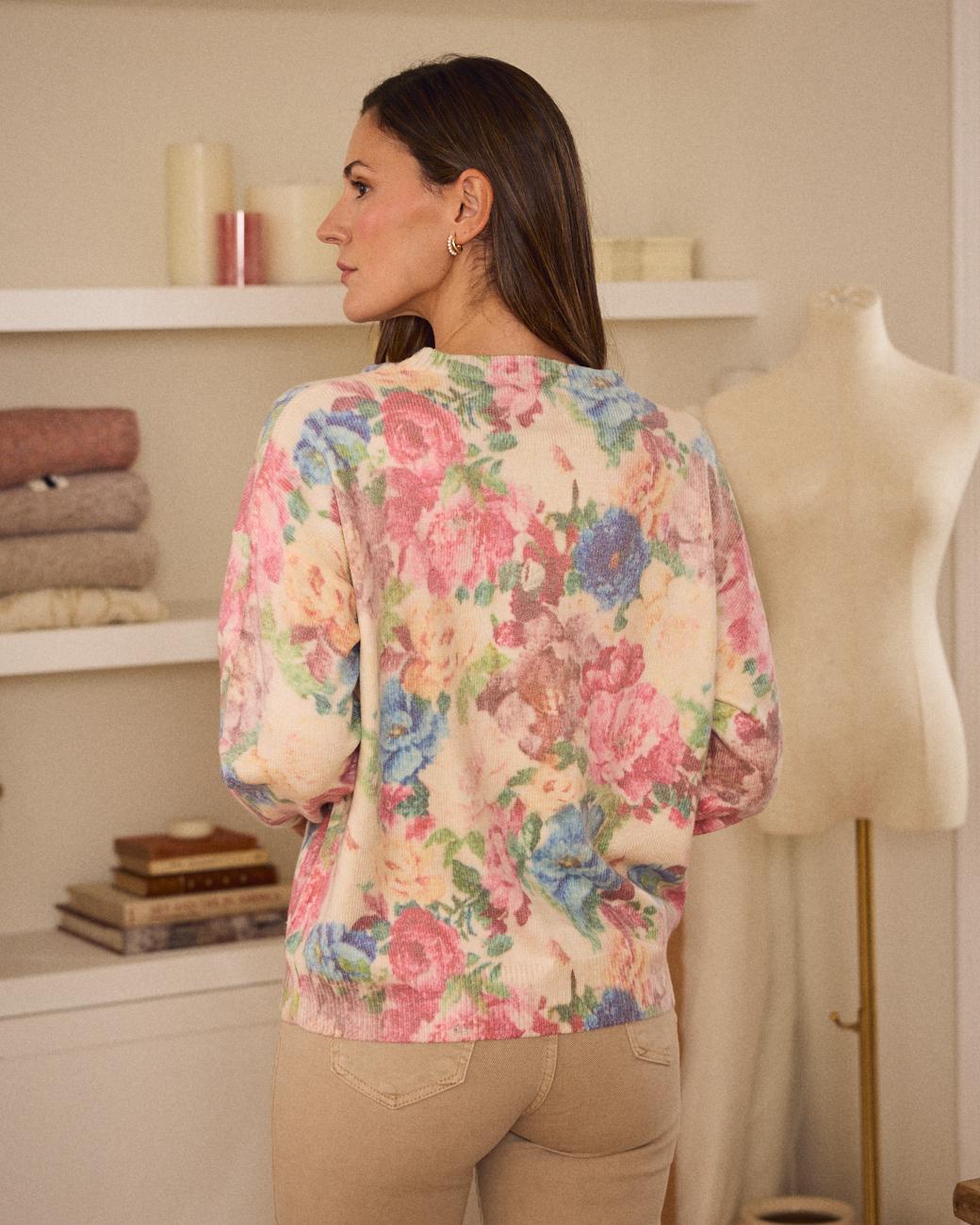 Maglione con stampa Anthea