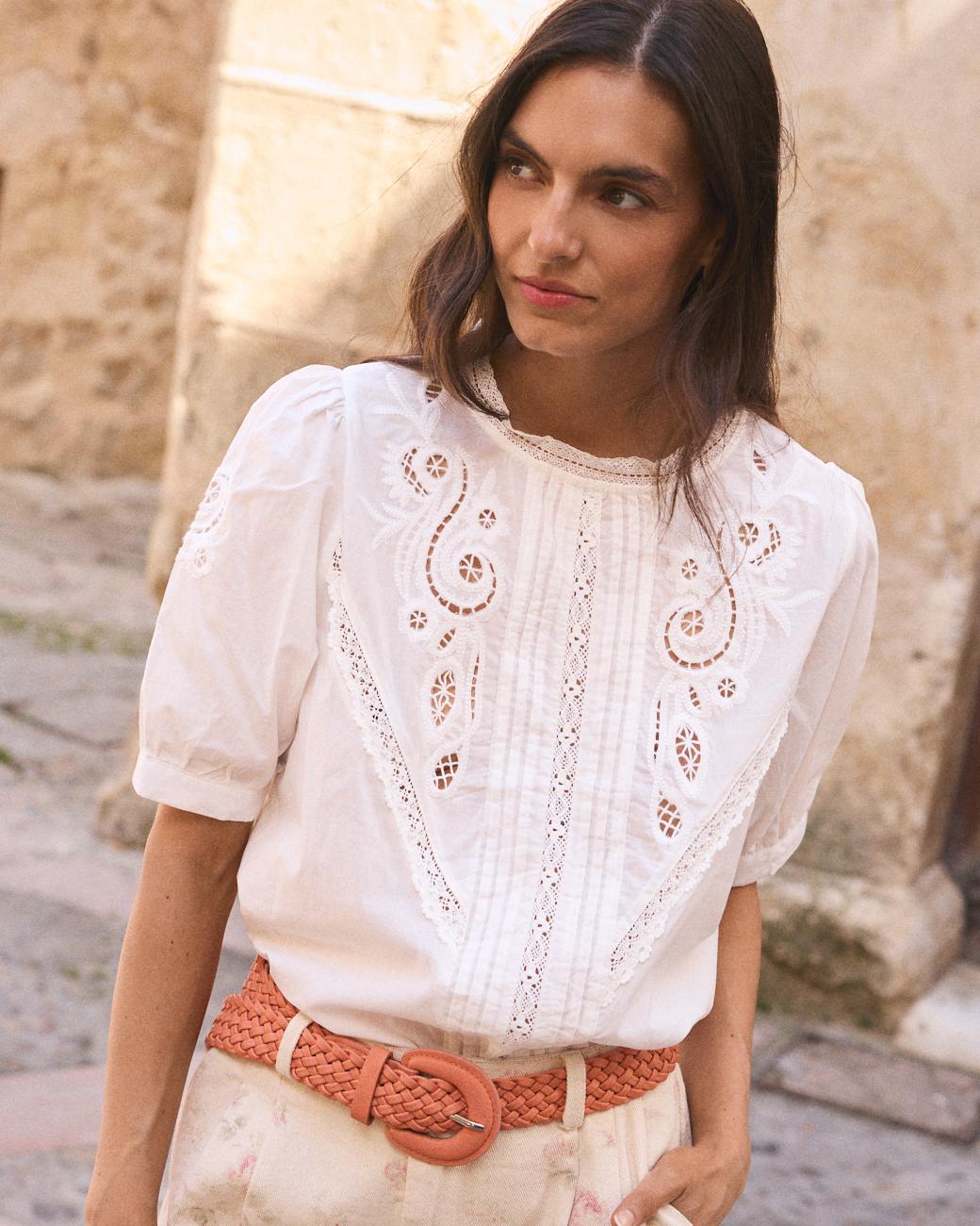 Camicia bianca Sole