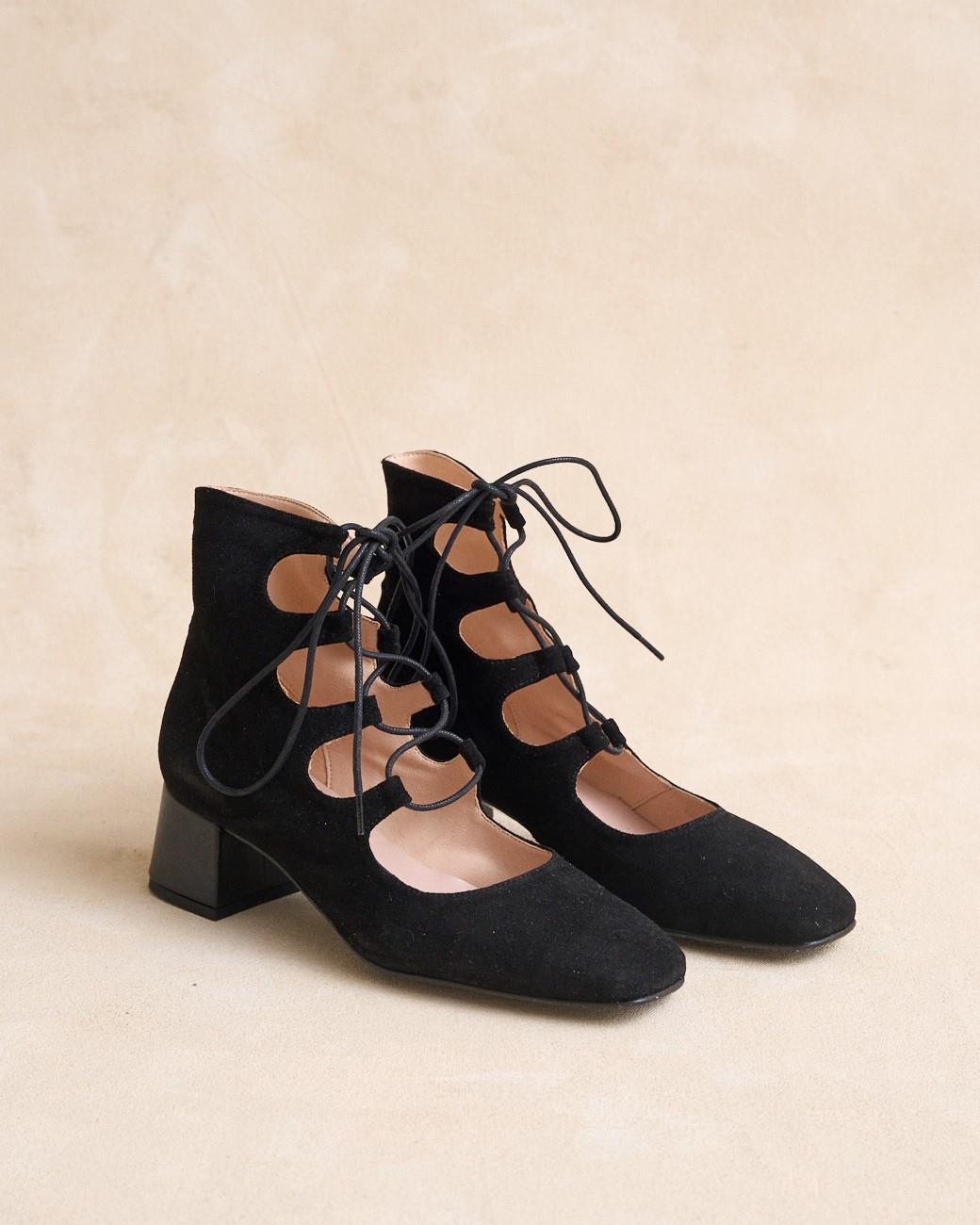 Stivaletto con lacci Gulina