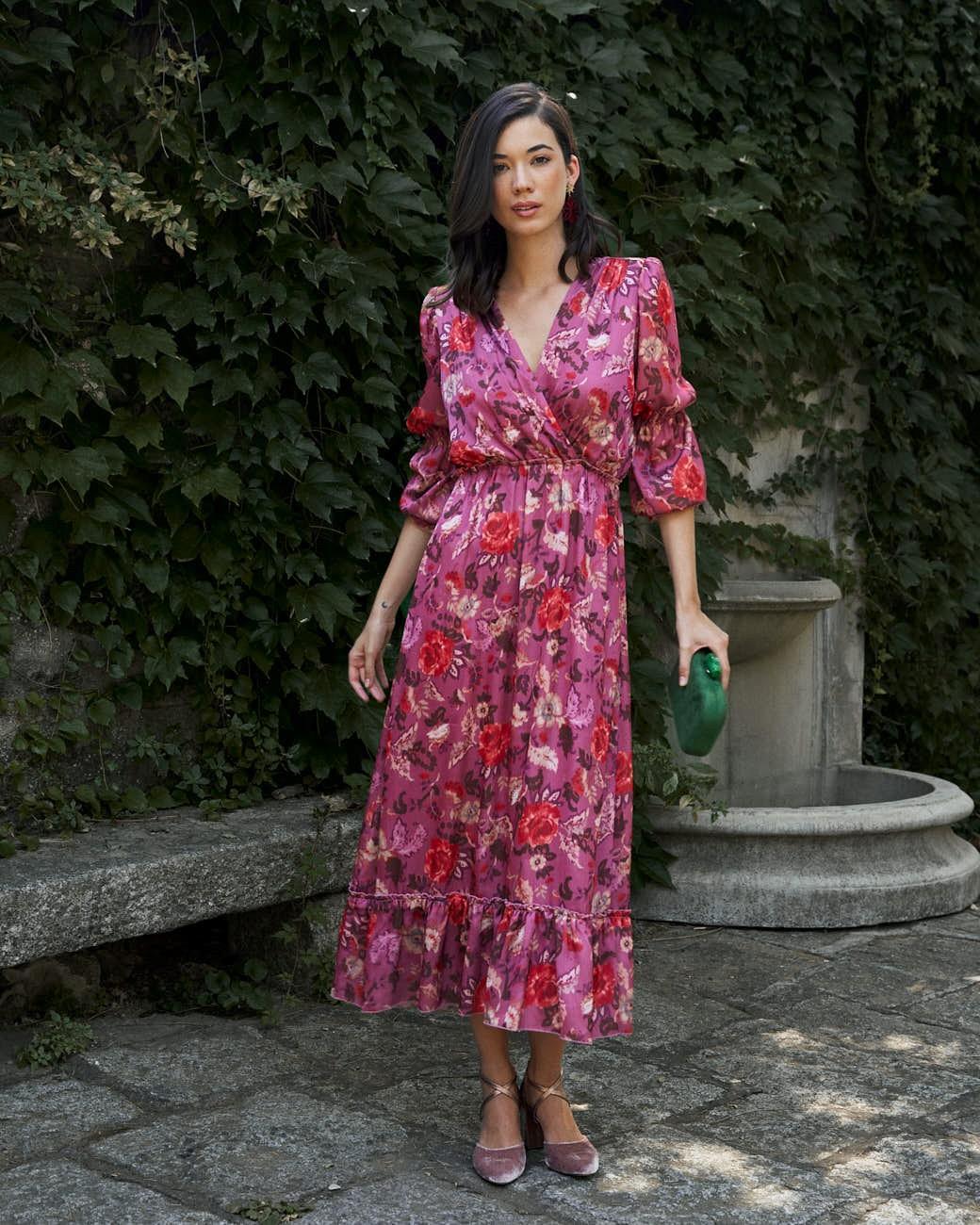 Vestito a fiori Gerena