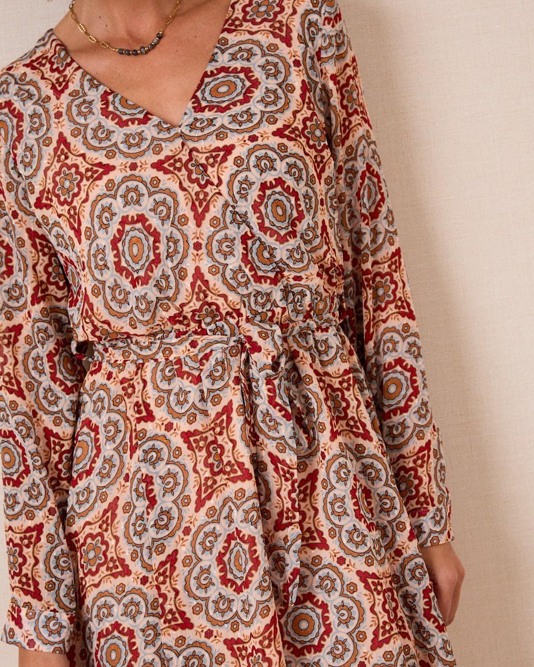 Vestito corto Girasole