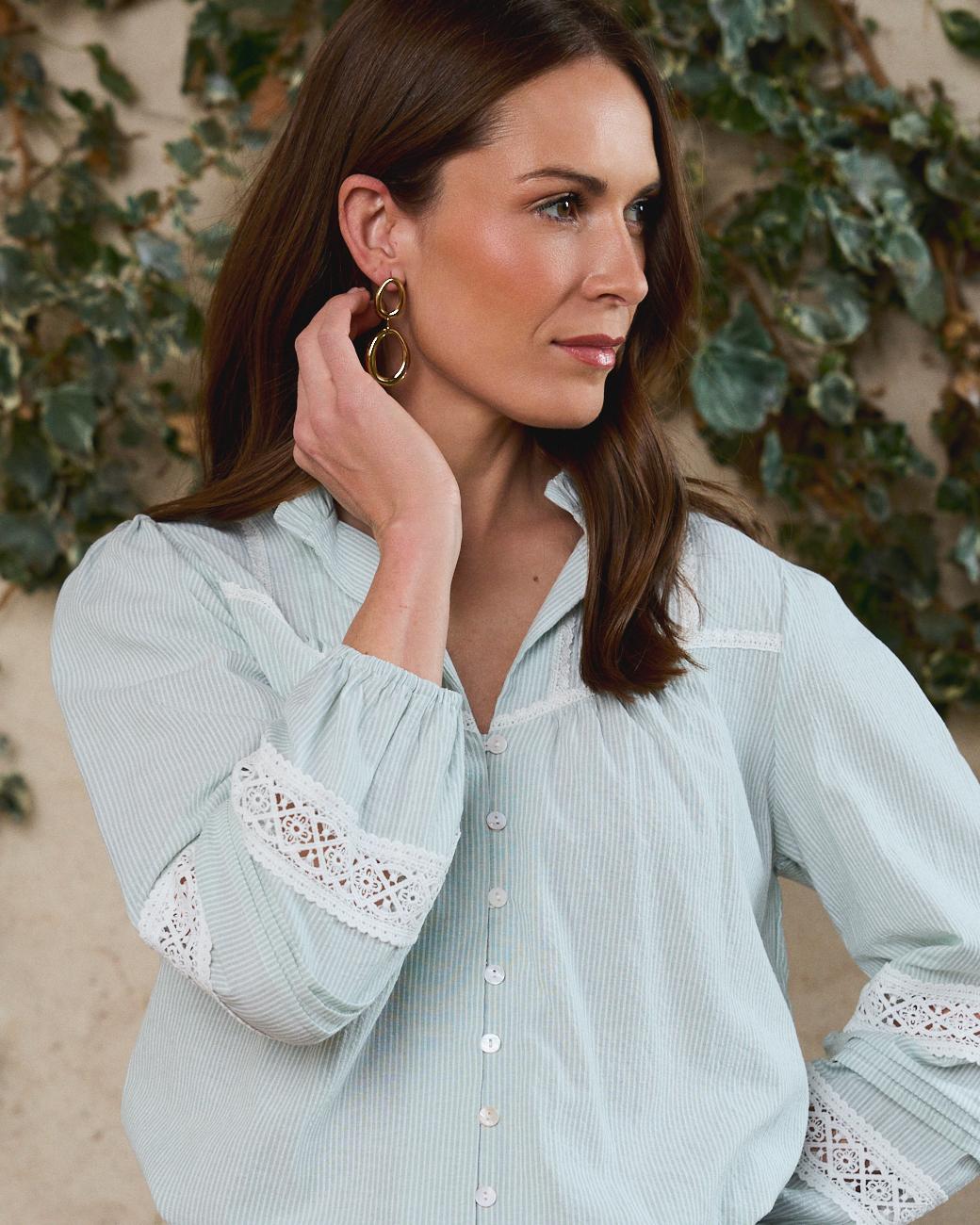 Camicia a righe Sara