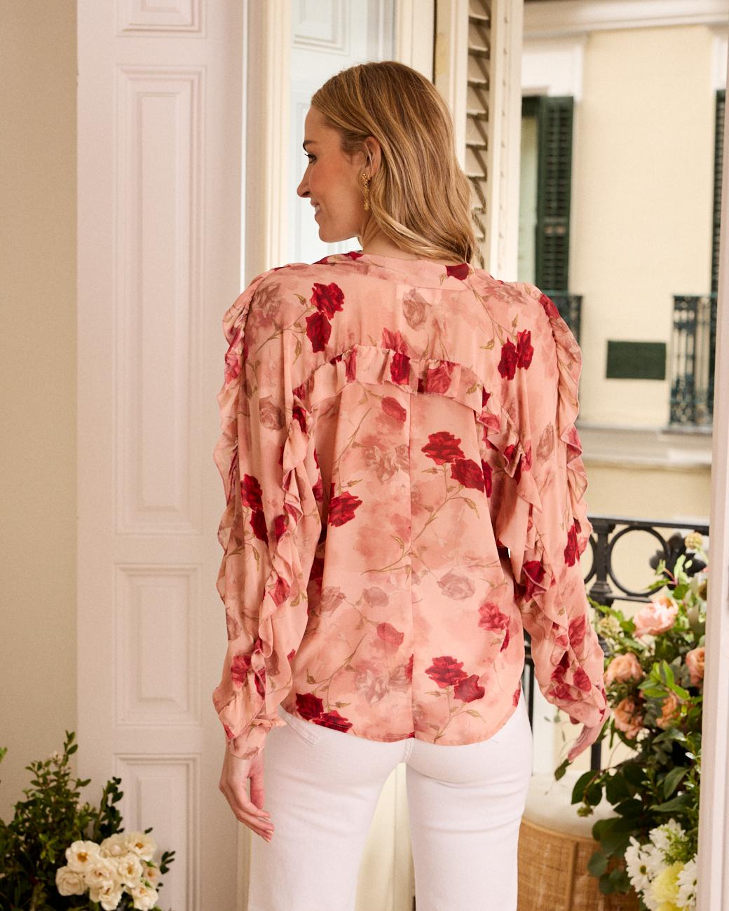 Blusa con laccio Sabrina