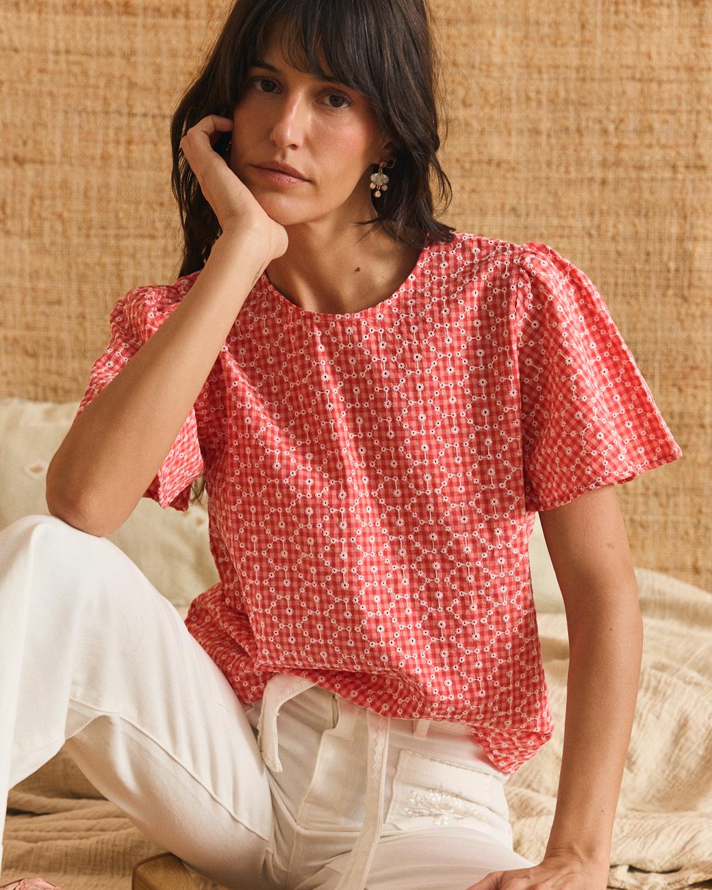Blusa con maniche Paula