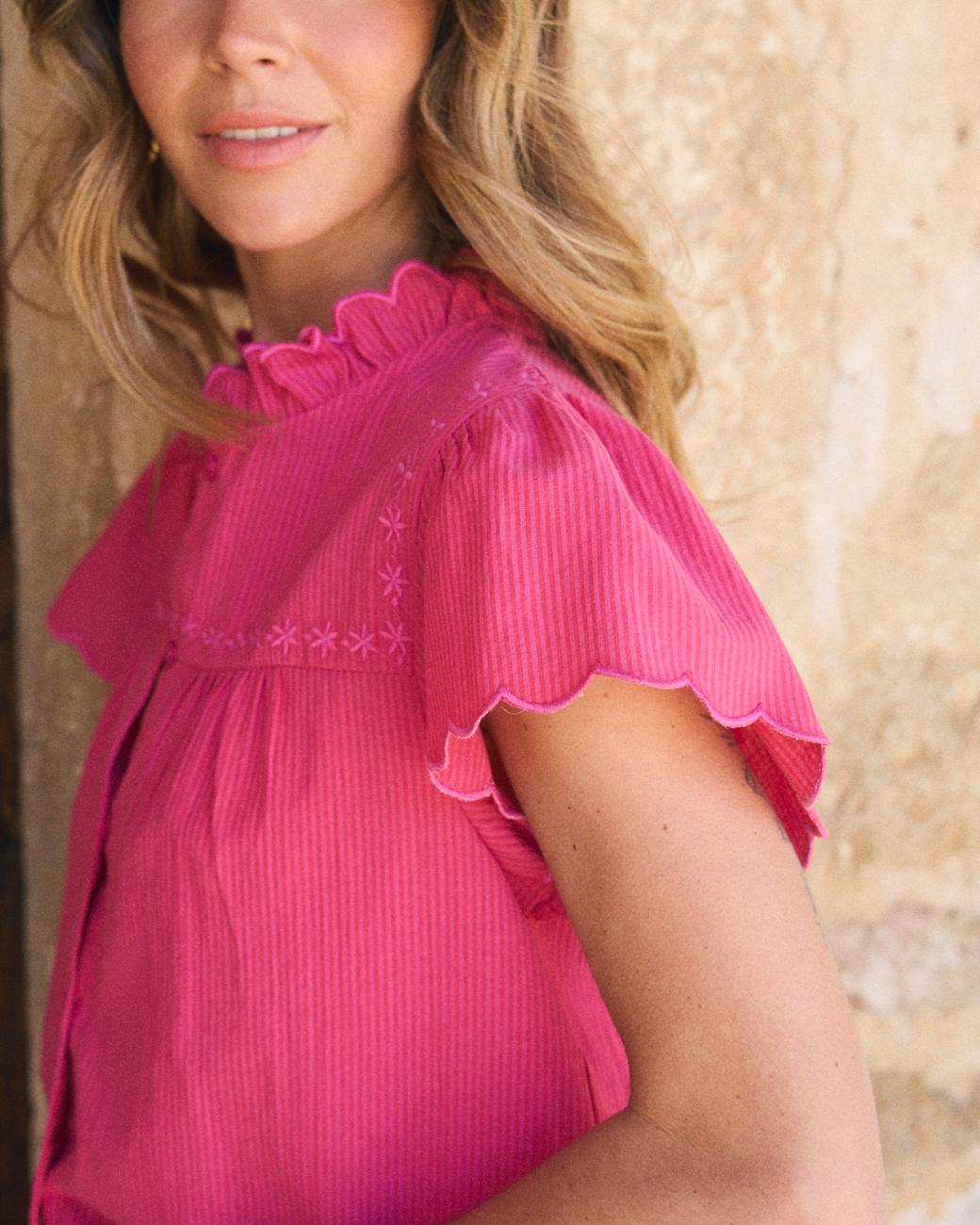 Camicia Ricamata Hilaria