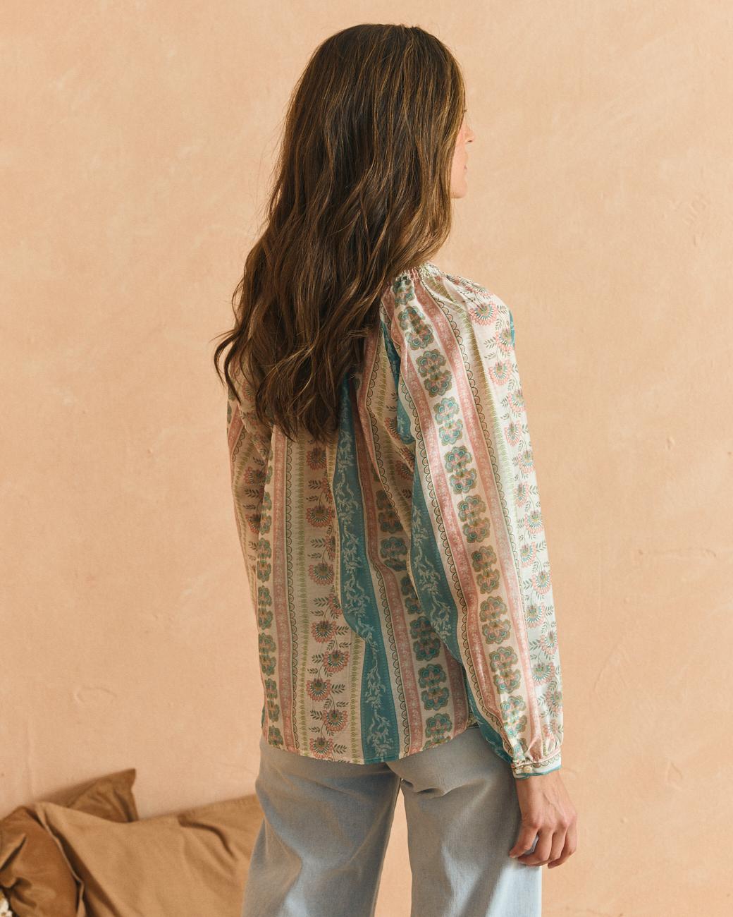 Camicia con stampa Africa