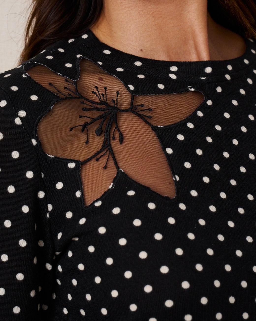 T-shirt a pois Sole