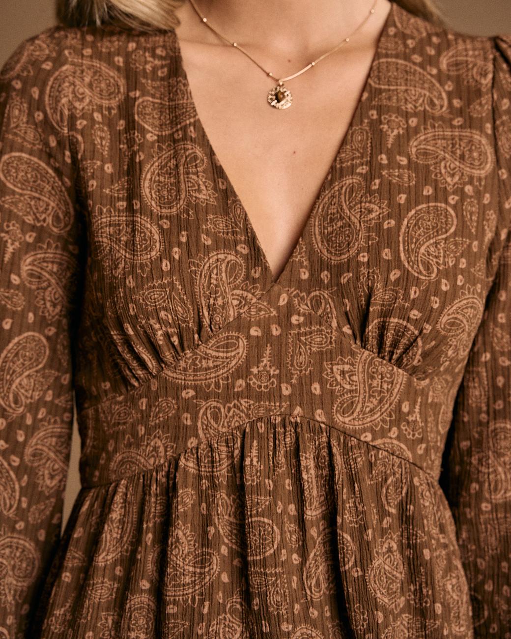 Vestito Corto Stampato Amelia