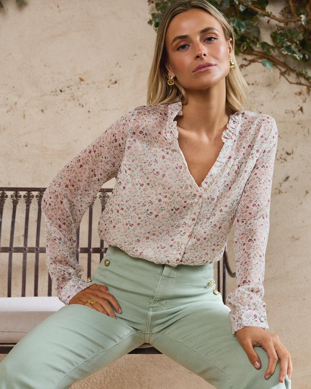 Camicia a Fiori Magnolia