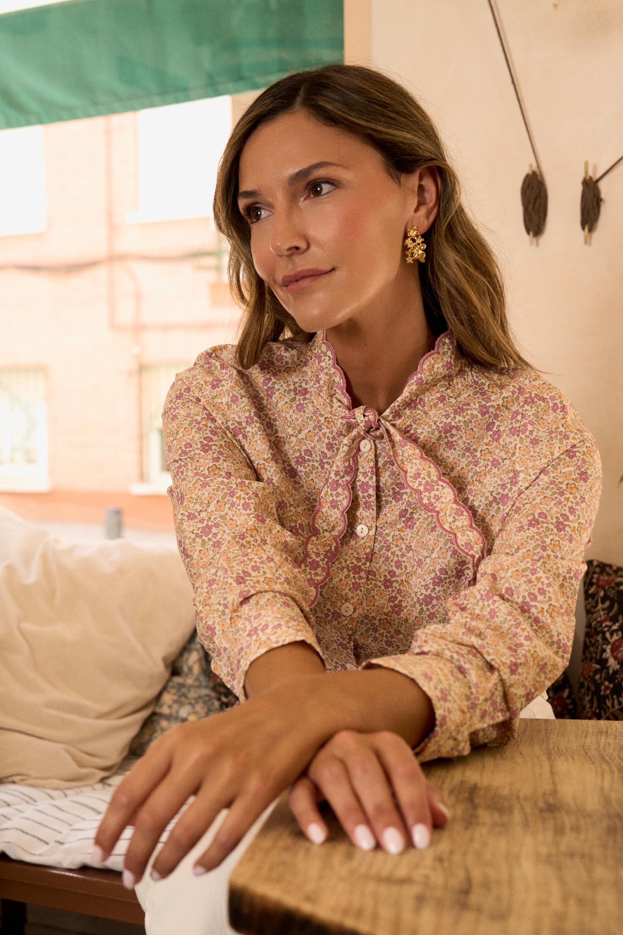 Camicia stampata Nieva