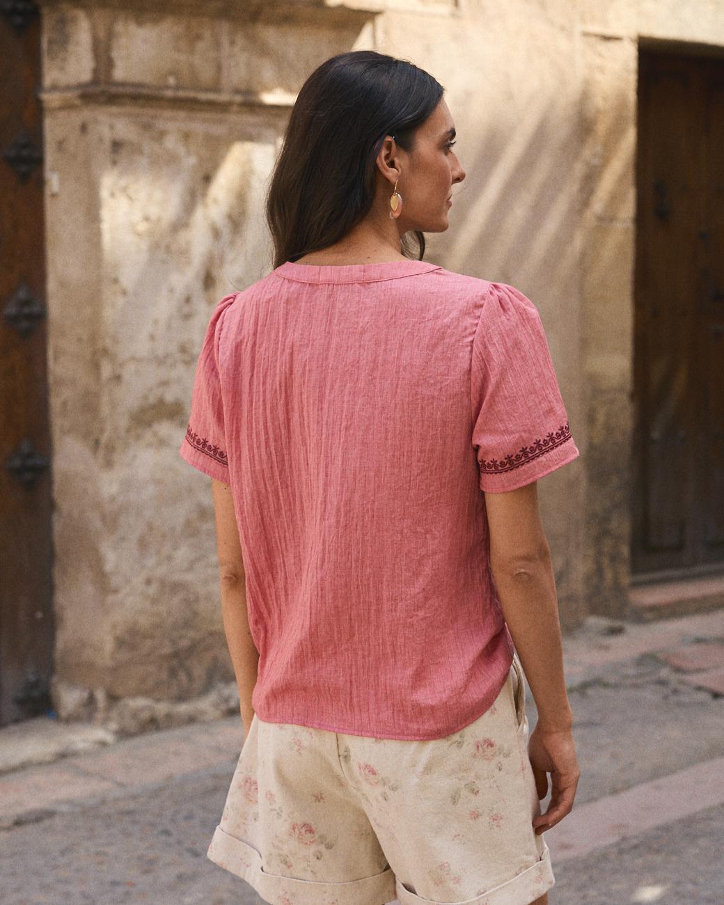 Camicia ricamata Ramira