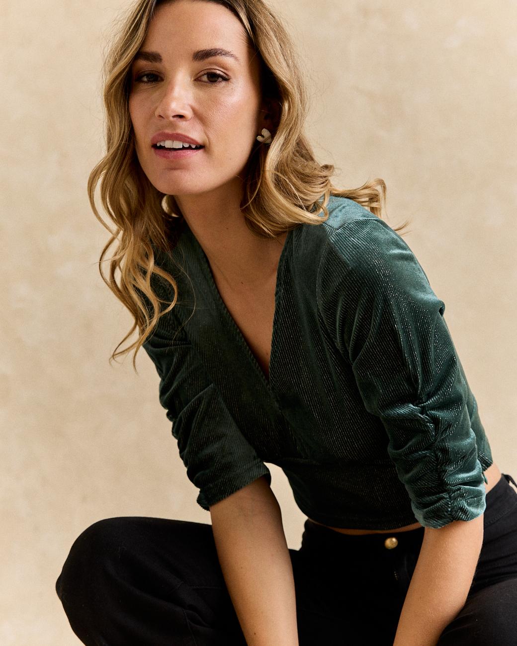 Top in velluto Katie