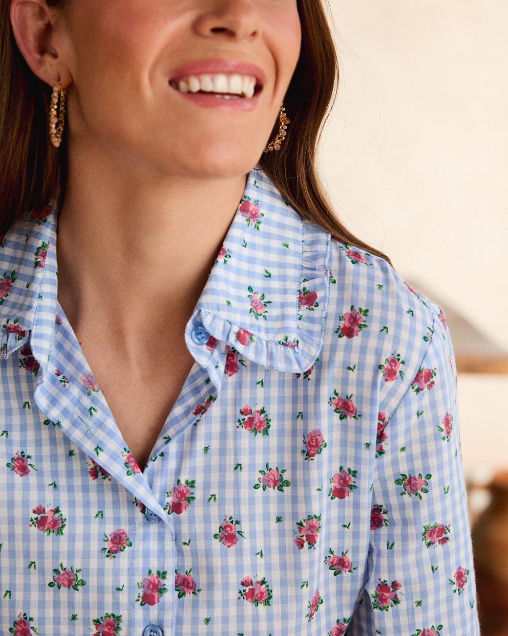 Camicia Vichy Rose