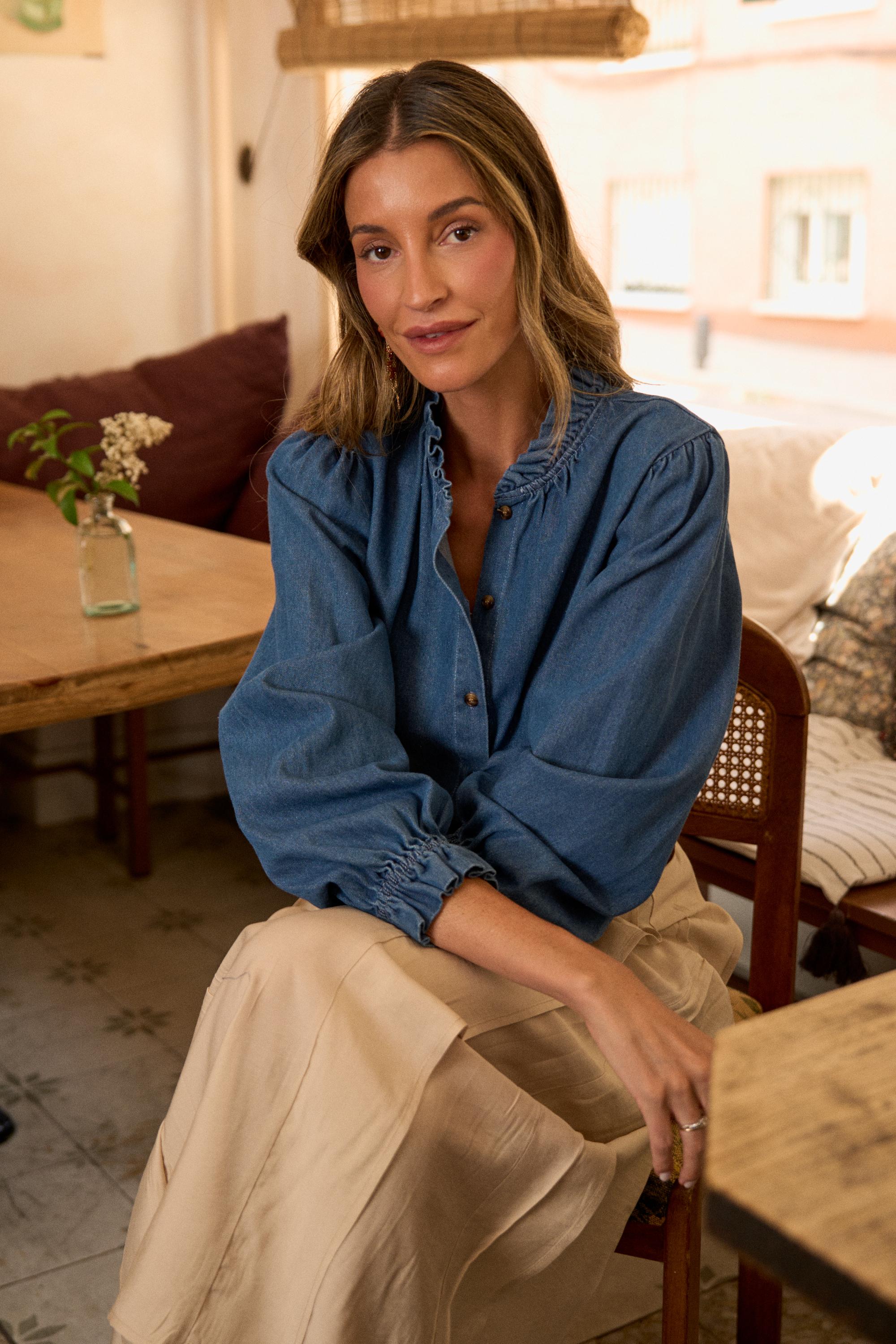 Camicia in denim Mariane